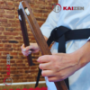 Nunchaku Octogonal de madera union con soga