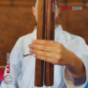 Nunchaku Octogonal de madera union con soga