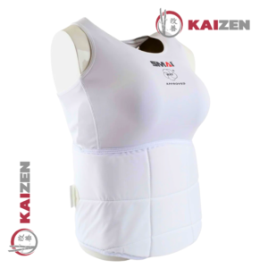 Protector corporal SMAI Femenino + Taza rigida - Aprobada por WKF
