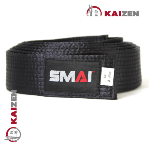 Cinturon SMAI Negro Saten
