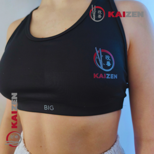 Top deportivo Kaizen - Negro