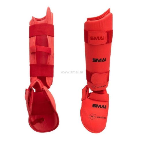 Protector de tibia y empeine de Karate SMAI - Aprobados por WKF