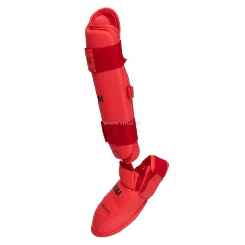 Protector de tibia y empeine de Karate SMAI - Aprobados por WKF